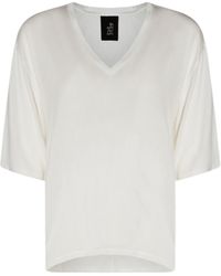 Thom Krom - Relaxed V-Neck Top - Lyst