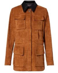 Stouls - Leon Suede Jacket - Lyst