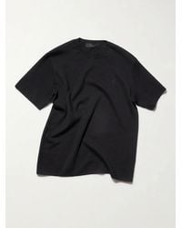 Gucci - Knit Silk Cotton T-Shirt With Embroidery - Lyst