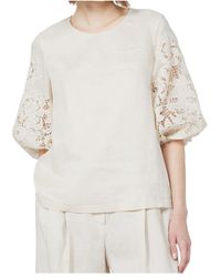 Max Mara - Short Sleeve T-Shirt - Lyst