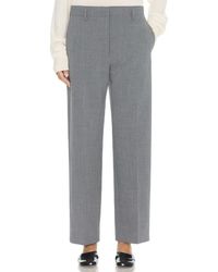 The Row - Wool Zip Trousers - Lyst