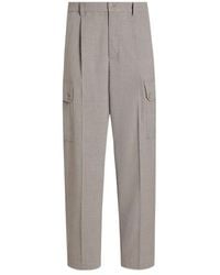 Dolce & Gabbana - Dolce & Gabbana Textile Fibre Pants - Lyst