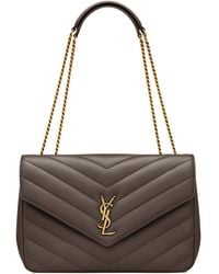 Saint Laurent - Loulou Foldover Top Large Shoulder Bag - Lyst
