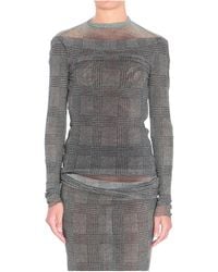 Jean Paul Gaultier - Body Shadow And Prince Of Wales Top - Lyst