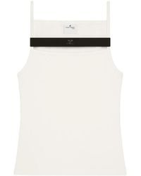 Courreges - 90's Rib-Strap Top - Lyst