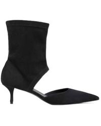 Alaïa - Alaïa Low Heeled Stretch Boots - Lyst