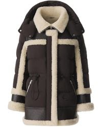 Mackage - Lilibeth Mixed-Media Shearling Down Parka - Lyst