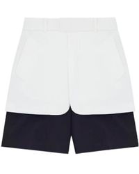 we11done - Logo High-Rise Shorts - Lyst