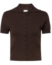 Magda Butrym - Short-Sleeved Cardigan - Lyst