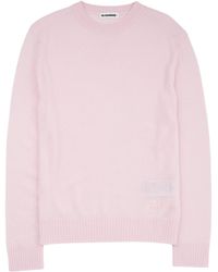 Jil Sander - Long-Sleeved Crewneck Jumper - Lyst
