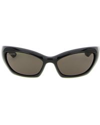 Balenciaga - Eyewear Wrap-Around Sunglasses - Lyst