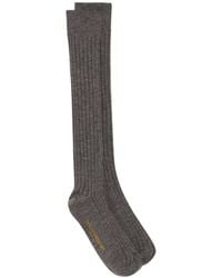 Dolce & Gabbana - Ribbed Socks - Lyst