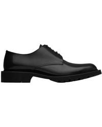 Saint Laurent - Almond Toe Lace-Up Shoes - Lyst
