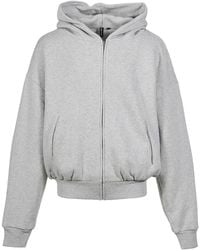 Entire studios - Cotton Zip-Up Hoodie - Lyst