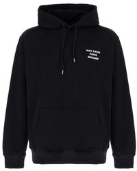 Drole de Monsieur - Drôle De Monsieur Slogan-Printed Drawstring Hoodie - Lyst