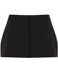Cult Gaia - Button-Front Shorts - Lyst
