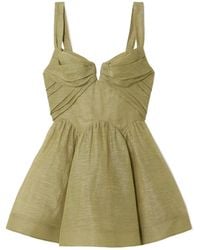 Zimmermann - Rebellion Drape Mini Dress - Lyst