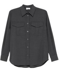 P.A.R.O.S.H. - Pocket Buttoned Shirt - Lyst