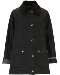 Barbour - Beadnell Long-Sleeved Coat - Lyst