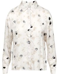 Kaos - Floral-Print Shirt - Lyst