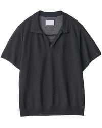 Ssstein - Knitted Short-Sleeved Polo Shirt - Lyst