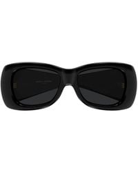 Saint Laurent - Eyewear Howl Oversized Frame Sunglasses - Lyst