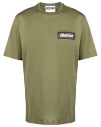 Moschino - T-Shirt With Round Neck And Short Sleeves - Lyst
