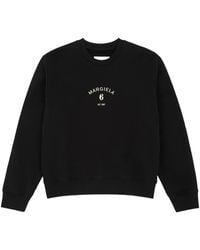 MM6 by Maison Margiela - Logo Print Sweatshirt - Lyst