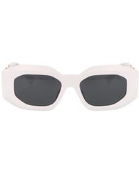Versace - Medusa Oval-Frame Sunglasses - Lyst