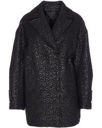Pinko - Josefa Double Breasted Coat - Lyst