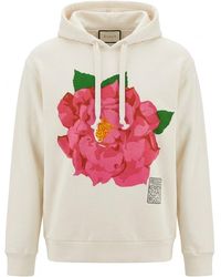 Gucci - X Ken Scott Floral-Print Hoodie - Lyst