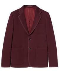 Gucci - Textured Jersey Gg Jacket - Lyst