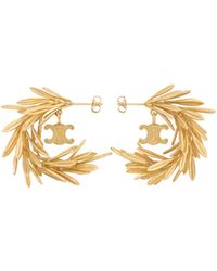 Celine - Thumb Rosemary Hoops - Lyst