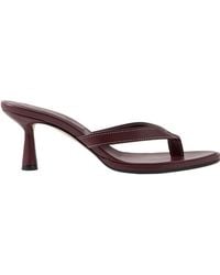 Aeyde - Casualfit Leather Mules - Lyst