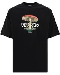 Marcelo Burlon - County Of Milan Mushroom Printed T-Shirt - Lyst