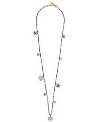 Marni - Charm-Detail Beaded Necklace - Lyst