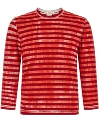 Comme des Garçons - Striped T-Shirt - Lyst