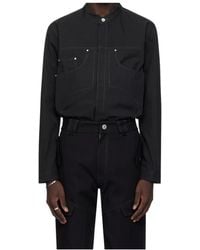 Dion Lee - Button-Up Denim Shirt - Lyst