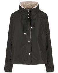 Herno - Long-Sleeved Reversible Coat - Lyst