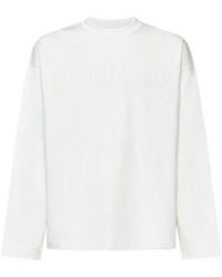 Jil Sander - Logo Printed Crewneck T-Shirt - Lyst