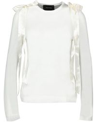 Simone Rocha - Bow Ribbon Tail Long Sleeve T-Shirt - Lyst
