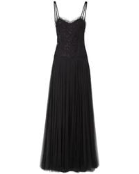 Fendi - Lace And Tulle Dress - Lyst