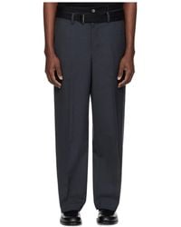 Sacai - Wool Blend Casual Pants - Lyst