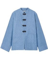 Rohe - Mandarin Linen Jacket - Lyst