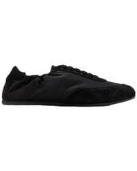 STAUD - Joey Suede-Panelled Sneakers - Lyst