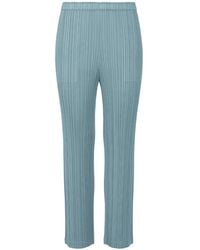 Pleats Please Issey Miyake - Pleats Please Issey Miyake January Trousers - Lyst