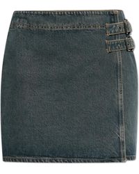 Samsøe & Samsøe - Buckle Mini Skirt - Lyst