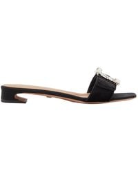 Dolce & Gabbana - Buckle Embellished Sandals - Lyst