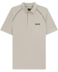 BOSS - Boss Logo Short-Sleeve Polo Shirt - Lyst