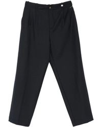 Myths - Pleated-Front Wide-Leg Trousers - Lyst